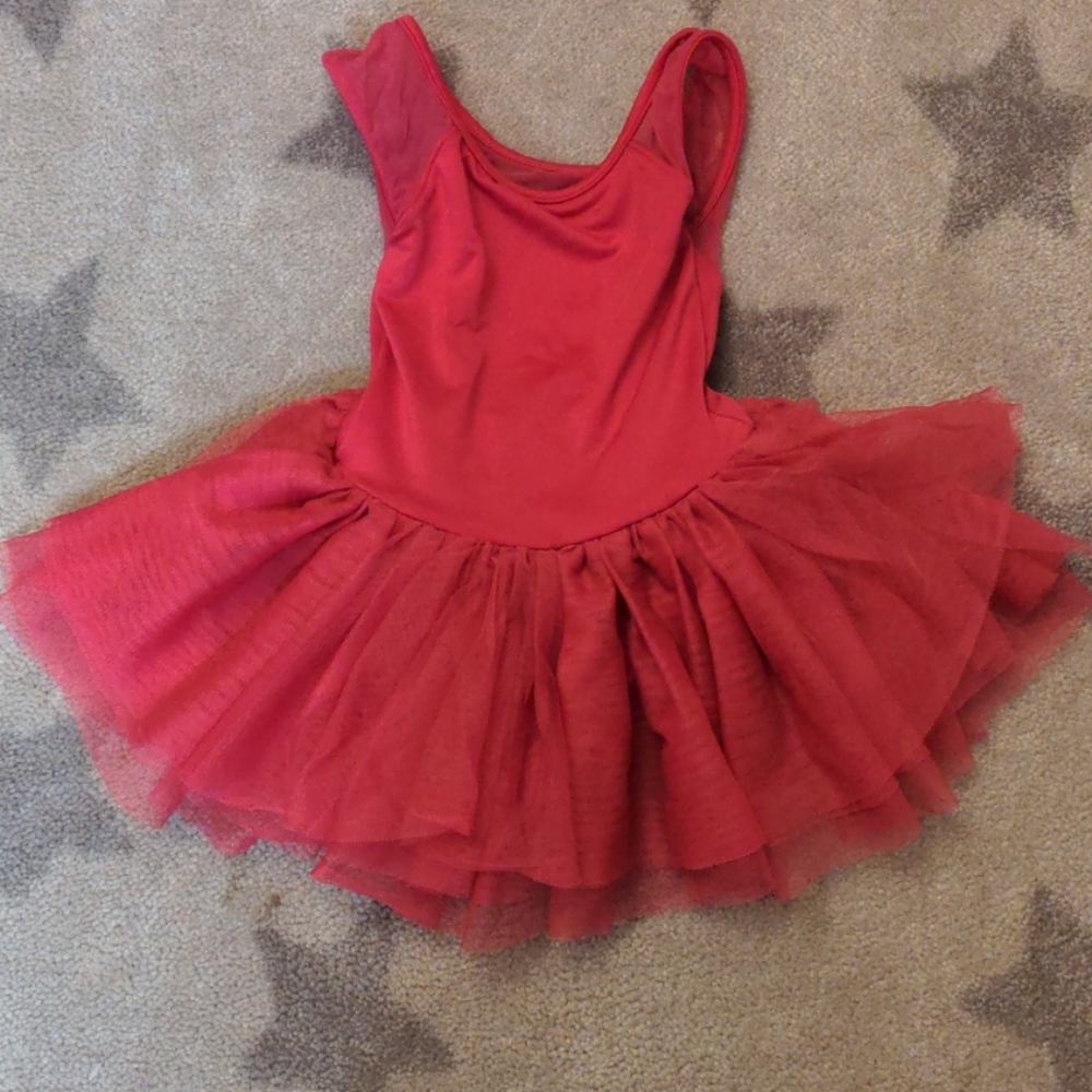 Little girls dance leo size 2/4